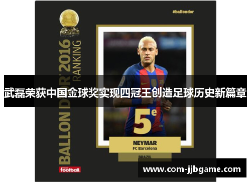 武磊荣获中国金球奖实现四冠王创造足球历史新篇章 武磊荣获中国金球奖实现四冠王创造足球历史新篇章
